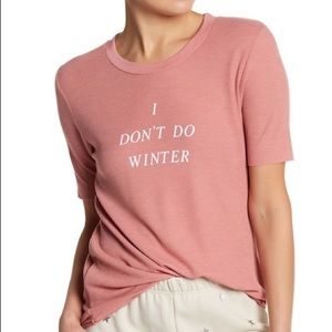 WILDFOX ‘I Don’t Do Winter’ Graphic Tee